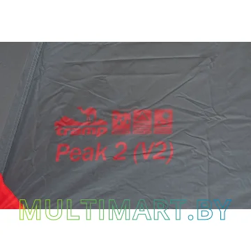 Экспедиционная палатка TRAMP Peak 2 V2 (серый) картинка 21